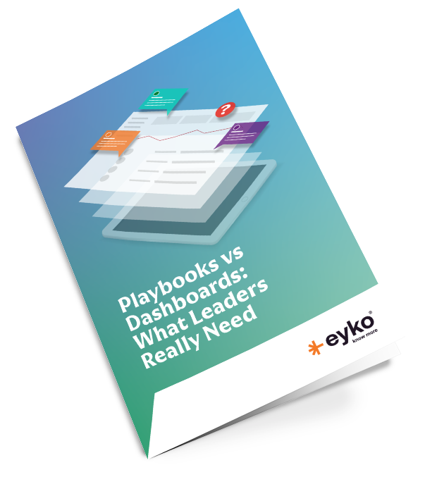 Playbooks vs Dashboards ebook cover
