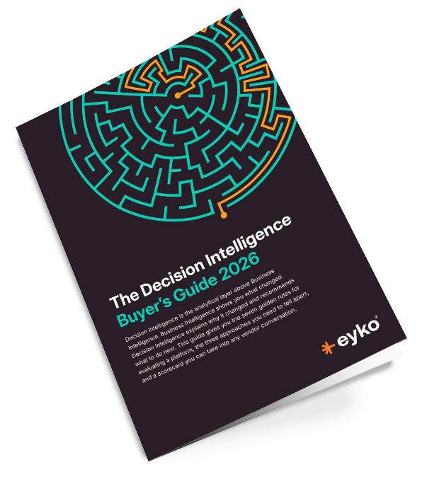 The Decision Intelligence Buyer's Guide 2026 ebook cover